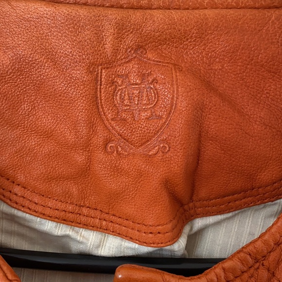 Massimo Dutti Leather Jacket - Picture 2 of 16